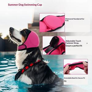 واقيات أذن للكلاب، حماية من الضوضاء، غطاء سباحة سميك مقاوم للماء - Product Image 2