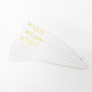 Vàng bạc dập logo Nước hoa blotters thẻ Nước hoa blotter giấy Nước hoa thử nghiệm dải - Product Image 6