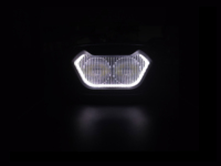 Feux de travail LED série 3060 40W, blanc ambre rétroéclairé, faisceau combiné spot, lumière auxiliaire tout-terrain pour camion, VTT, UTV, 4x4