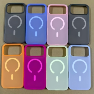<span class=keywords><strong>Coque</strong></span> magnétique en silicone liquide ultra-mince IDEAL Factory Direct pour <span class=keywords><strong>Apple</strong></span> iPhone 13 14 15 16 17 ProMax personnalisable - Product Image 1
