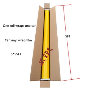 ฟิล์มไวนิลหุ้มรถยนต์ PET เกรดพรีเมียม เปลี่ยนสีได้ เงาสูง ขนาด 1.52*17 เมตร ป้องกันรอยขีดข่วน พร้อมช่องระบายอากาศ มีสินค้าในสต็อก - Product Image 2