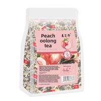 Teh Oolong Persik KingHon dengan Buah Kering, Teh Celup Dingin 10 Sachet, Umur Simpan Lebih dari 12 Bulan, Grade A, Teh Penambah Kesehatan