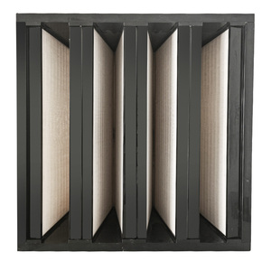 Nuevo Filtro de Aire Industrial de Celda V con Marco de Plástico, Tipo V, Mini Pliegue, de Caja Mediana, Alta Capacidad de Polvo - Product Image 5