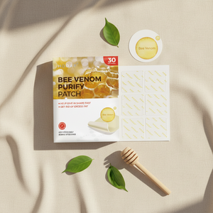 Cerotti Purificanti al Veleno d'Api OEM Etichetta Privata Fornitura per 30 Giorni Cerotti Modellanti Personalizzabili - Product Image 1