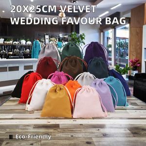 Sacs cadeaux personnalisés de luxe en velours rose avec cordon de serrage, petites pochettes en tissu 5*7CM, recyclables pour montres et écouteurs - Product Image 3
