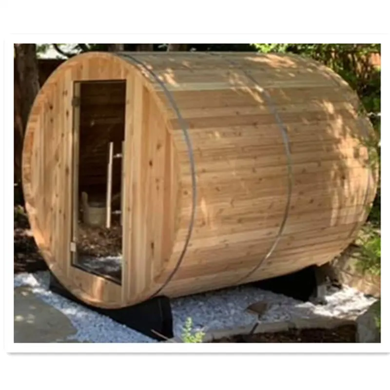 Hemlock Whole Piece Wood Firewood stove barrel sauna oval