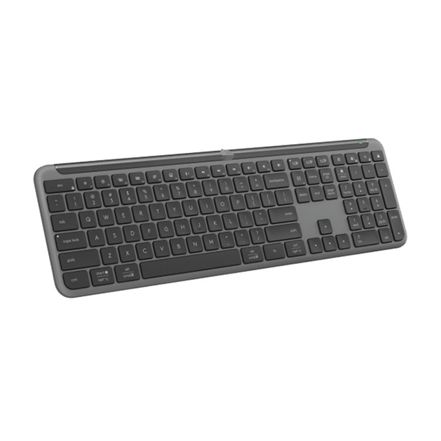 Logi-tech K950 Wireless  Slim Keyboard Silent Custom Key Lightweight Portable Home Office Keyboard