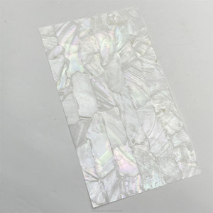 HIVE Wholesale Exquisite Pure Natural Paua Mother Pearl Abalone <strong>Shell</strong> Sheet Decorative White <strong>Shell</strong> Paper for Guitar Decoration - Product Image 1