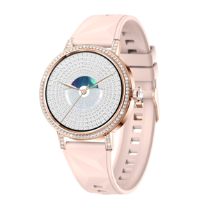 Nuevo Reloj Inteligente I229 para Mujer con Cristales Brillantes, Pantalla IPS de 1.27'', Monitor de Ritmo Cardíaco, Podómetro, Contesta Llamadas, Notificaciones, Deportivo y Elegante - Product Image 6