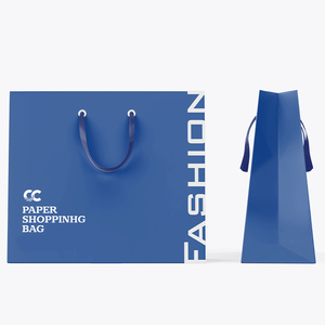 Bolsa de Compras de Lujo Personalizada con Cajas, Impresión Offset en Papel de Arte, Asas Planas Reciclables, Embalaje OEM ODM - Product Image 6