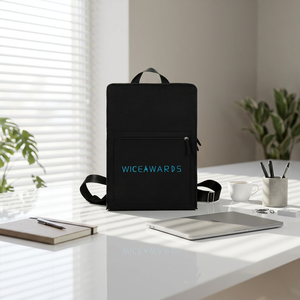 Mochila de Fieltro con Logotipo Bordado Personalizado, Mochila Ligera para Portátil de Negocios con Cierre - Product Image 6