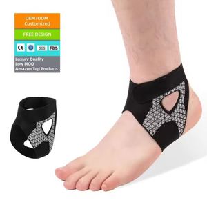 Attelle de cheville réglable à talon ouvert, offre spéciale, pour une meilleure stabilité et le soulagement de la douleur au pied - Product Image 1