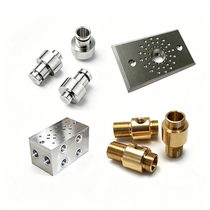 Pièces métalliques CNC personnalisées, produits sur mesure, raccords en acier inoxydable et laiton, usinage CNC, quincaillerie mécanique - Product Image 6