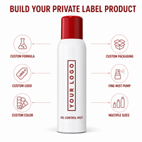 Spray Fixateur de Maquillage Matifiant Contrôle Sébum Effet Brume Fine pour Tous Types de Peau Résistant à l'Eau Marque Blanche Fabricant OEM