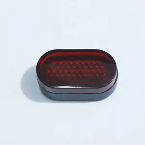 M365 Electric Scooter Rear Fender Lamp Cover Scooter Red Plastic Brake Tail Light Cover