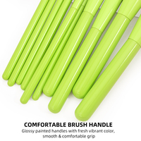 11 pinceaux de maquillage professionnels pour fond de teint, poudre, blush, fard à paupières, vente en gros, outils de soins personnels