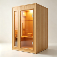 Luxuriöse Maßgefertigte Sauna mit Natürlichem Hemlockholz und Smartem Steuerungssystem für Villa, Hotel, Spa und Wellness-Projekte