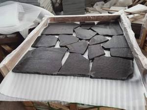 Pipette en basalte noire naturelle, pierre d'extérieur, luminaire paysager paysager de jardin, prix incroyable - Product Image 3