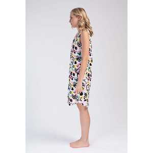 ชุดเดรสทรงทูนิคผ้าหนาสำหรับผู้หญิง พร้อมกระเป๋าทรงรี กระโปรงใส่สบาย - Product Image 3