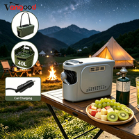 Calentador de Agua Instantáneo para Cámper, Ducha Portátil Calentada con Propano, Sistema de Agua Caliente LPG para Exteriores y Camping