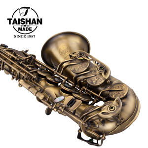 Saxophone alto en bronze antique mat, style vintage, tonalité Eb, pour les magasins d'instruments et les écoles. - Product Image 2