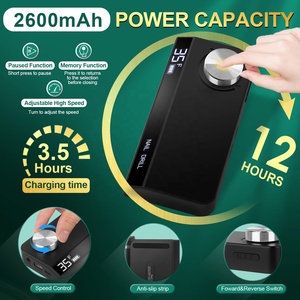 <span class=keywords><strong>Lima</strong></span> de Uñas Eléctrica de 35000 RPM con 7 Brocas y Bandas de Lijado, <span class=keywords><strong>Lima</strong></span> de Uñas Electrónica Portátil Recargable para Manicura en Casa o Salón - Product Image 2