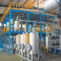 Équipement de pyrolyse et de distillation d'huile usagée noire à fonctionnement simple, machine de recyclage d'huile usagée en carburant diesel