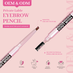 Venta al por mayor Cruelty Free Vegan Organic Impermeable Logotipo personalizado Etiqueta privada Liquid Eye Brow Pen Lápiz de <span class=keywords><strong>cejas</strong></span> con cepillo - Product Image 2