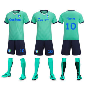 CustomGreen Vintage Retro polos dicelup Jersey sepak bola kustom bordir Jersey sepak bola klub sepak bola Jersey - Product Image 6