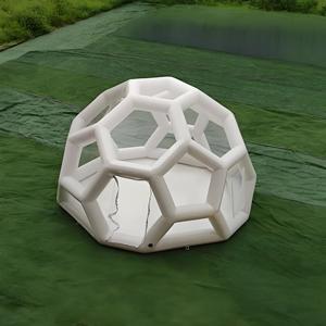 Carpa Inflable de Lujo Tipo Domo 4x4x3.5m, PVC Transparente de Alta Calidad, Impermeable, para Fiestas/Decoración, WY-8101 - Product Image 5