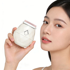 Cepillo de Limpieza Facial Eléctrico Sónico de Silicona 2 <span class=keywords><strong>en</strong></span> <span class=keywords><strong>1</strong></span>, Dispositivo Suave con Vibración - Product Image 2