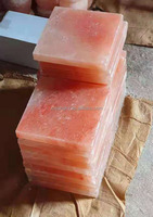 Haute qualité naturel himalayen rose sel briques bloc Pakistan rose himalayen sel brique carreaux de mur sculpté amour écologique