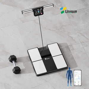 Einzigartige digitale Körperfett waage mit 8 Elektroden mit BMI und Wasser für die Körper zusammensetzung Elektrische Wiege anwendung Batterie betrieben - Product Image 1