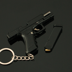 Đồ chơi súng Súng đồ chơi Đầy đủ kim loại khẩu súng đồ chơi súng an toàn cho bé trai Quà Tặng lắp ráp tháo gỡ Súng Keychain - Product Image 3