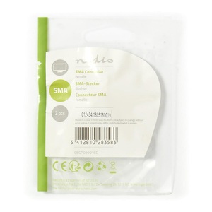 Conector hembra SMA para cable RG174 chapado en oro 2 piezas - Product Image 2