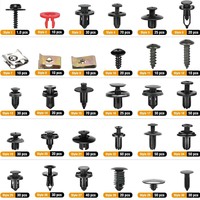 941 pièces de clips de réparation automobile, rivets de pare-chocs, rivets de garde-boue, attaches en nylon assorties pour Ford GM Toyota Honda Chrysler Benz Nissan