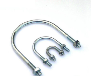 Abrazadera en U de Acero Galvanizado con Tuercas - Product Image 3
