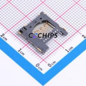 5031821852 SD Card / Memory Card Connector Connector Self-Return Type MicroSD Card (TF Card) Card Holder 1.45mm - Product Image 2