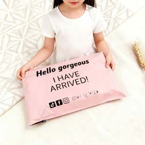 Sacs d'expédition écologiques personnalisés avec logo, sacs en polyéthylène recyclés, sacs d'expédition express, enveloppes pour vêtements - Product Image 1