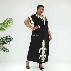 Vêtements islamiques abaya golfe brodé JB2125F Congo robe musulmane robe musulmane - Product Image 2