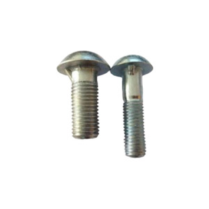 Sortie d'usine DIN607 tête ronde cou carré chariot vis entraîneur compteur coulé cou court chariot boulon 3/8 "-24 Unf avec plume - Product Image 3