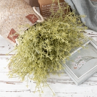 YC1067 vente directe d'usine plante de fleur artificielle bouquet de maïs en plastique pour décoration murale de fleur de mariage