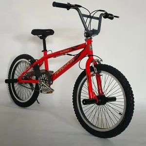 Bicicleta BMX para niños y niñas, de aluminio, 20 pulgadas