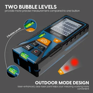 Laser Distance Measuring Instrument ODM OEM Portable Digital Laser Distance Meter 60m 80m