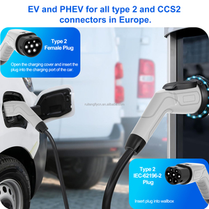 Cable de Carga para Vehículos Eléctricos Tipo 2 a Tipo 2 de 3.5KW 7KW, Portátil y de Carga Rápida, Proporcionado por la Fábrica RTFLY - Product Image 3