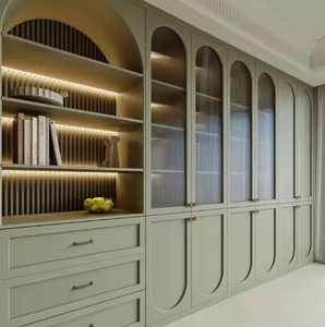 Fournisseur chinois de conception d'armoires blanches, ensemble de chambre à coucher personnalisé, armoire moderne - Product Image 5