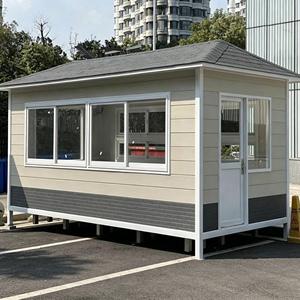 Chiosco Prefabbricato in Metallo per Guardia di Sicurezza Esterna Personalizzato, Casetta Portatile per Parcheggi e Comunità - Product Image 1