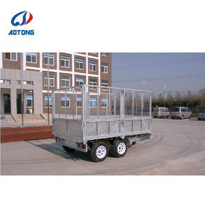 8 тонн автомобильный прицеп 12 футов Алюминиевый автомобильный прицеп 5x9 транспортных средств прицепы - Product Image 1
