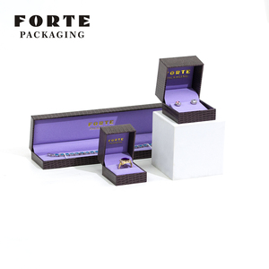 FORTE Customized logo Full Set Jewelry Packaging <b>Box</b> Luxury <b>Gift</b> Necklace Ring <b>Earrings</b> Bracelet Chain Pendant Brand Jewelry Set - Product Image 2