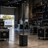 Sistema de Sonido Activo para Columnas de Iglesia Modernas, para Actuaciones Móviles Profesionales